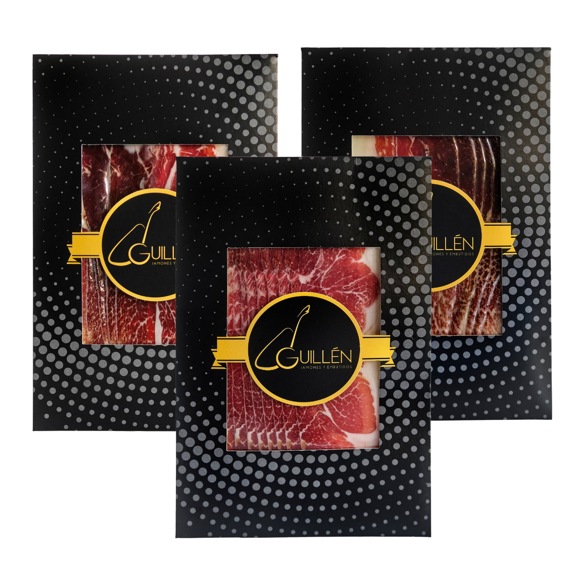 Iberico Ham Tasting – 3 Types Sliced (3 x 100g) | Bellota & Cebo