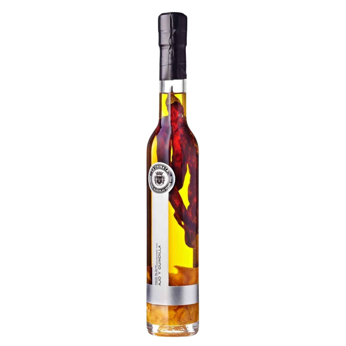 Spaanse Olijfolie EVOO met knoflook & chili 250ml