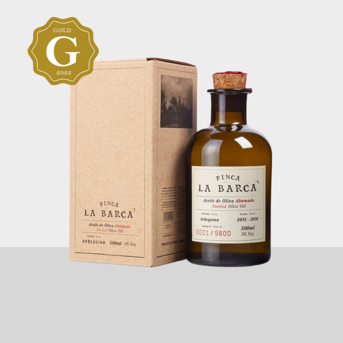 Finca La Barca Smoked Olive Oil 250–500ml