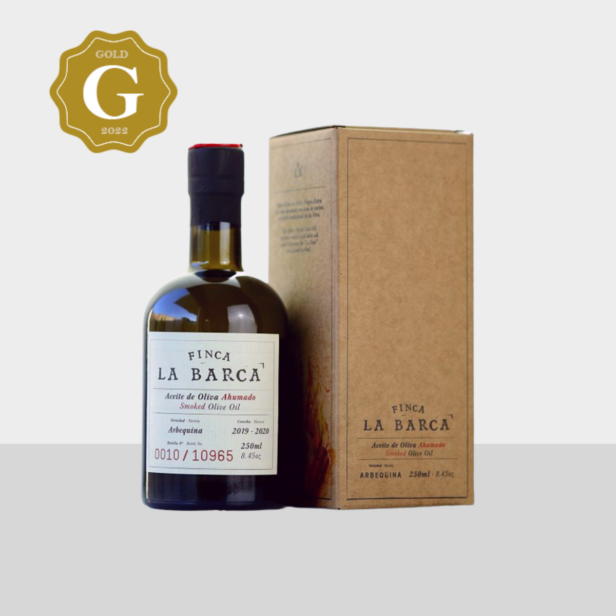 Finca La Barca Smoked Olive Oil 250–500ml