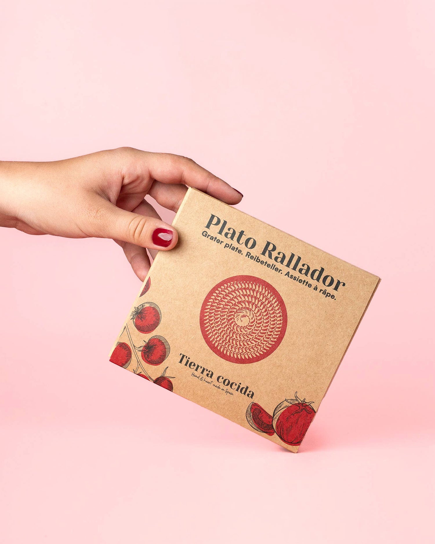 Raspbord keramisch Tonijn Klein - Spaans aardewerk