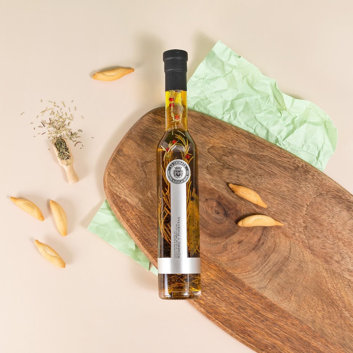 Spanish olive oil with rosemary &amp;amp; pepper 250ml