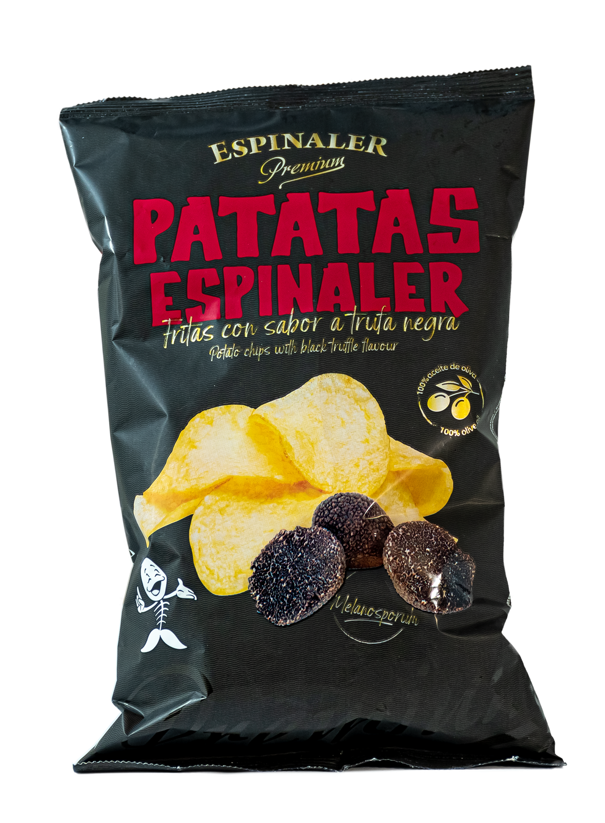 Truffelchips met Zwarte Truffel – Espinaler 100 g