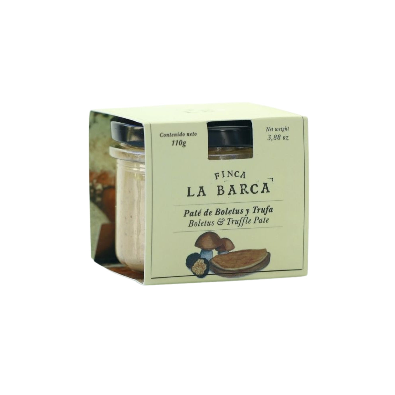 Boletus &amp; Truffel Paté Finca La Barca 110 gr