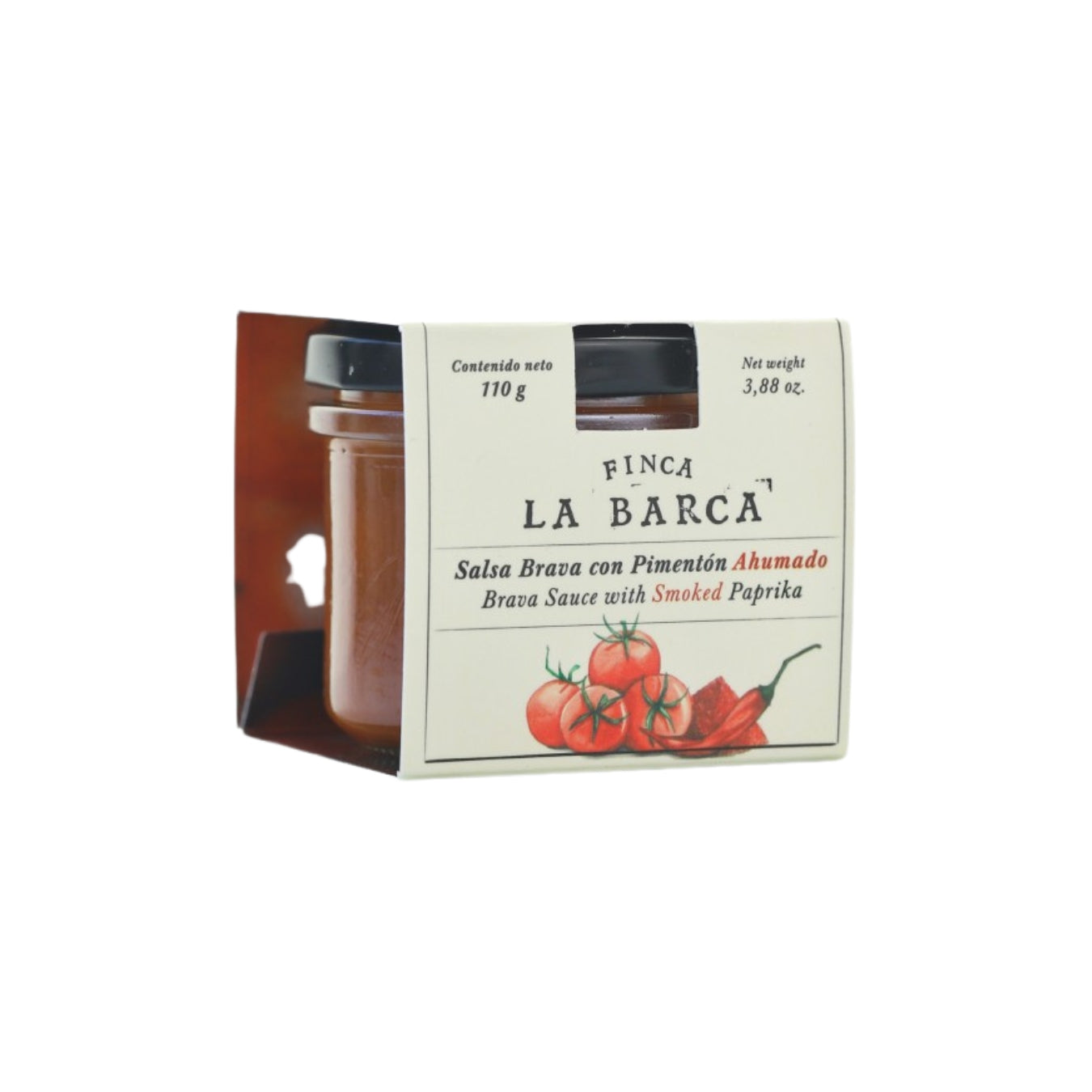 finca la barca salsa brava gerookte paprika