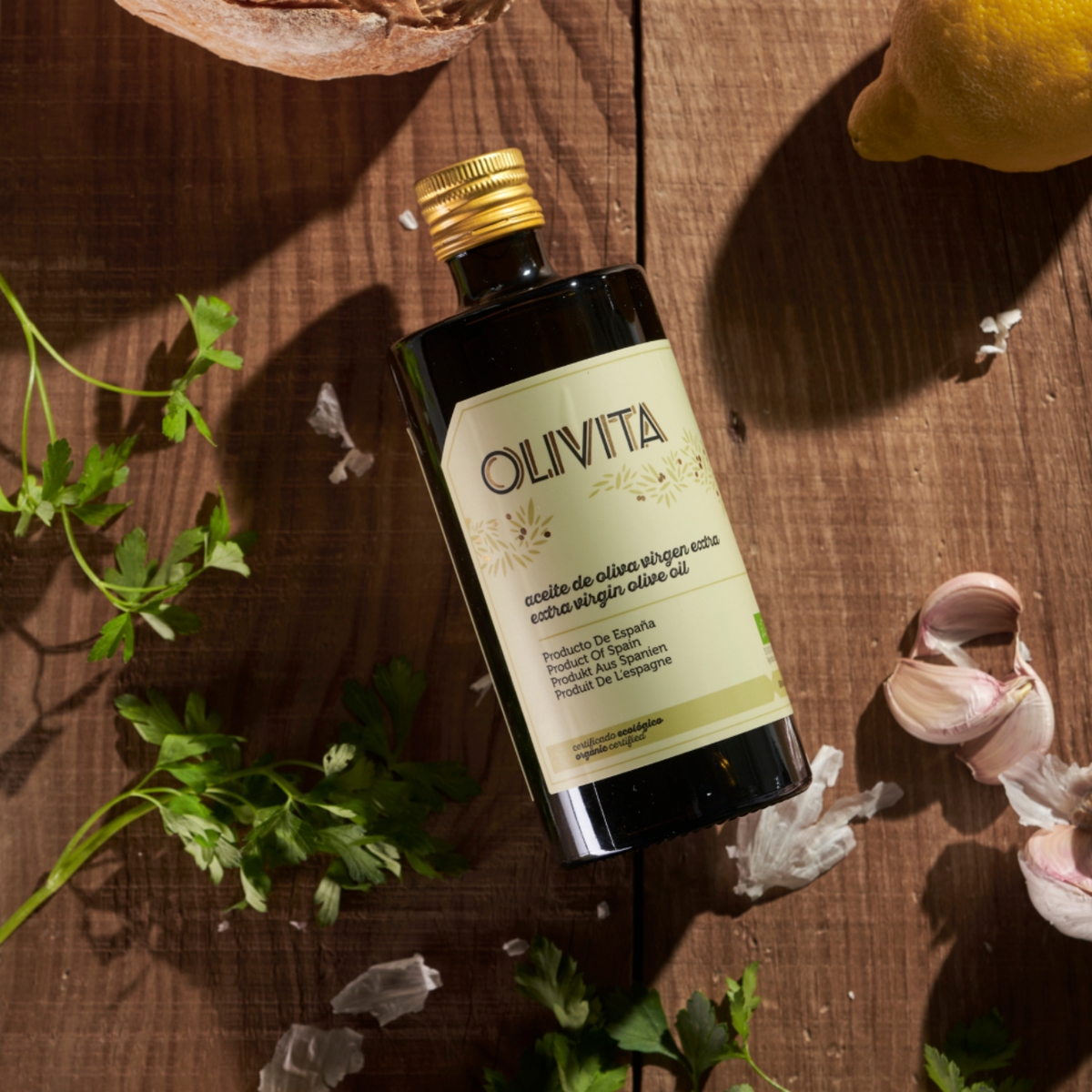 Biologische Ongefilterde Extra Vierge Olijfolie 500ml