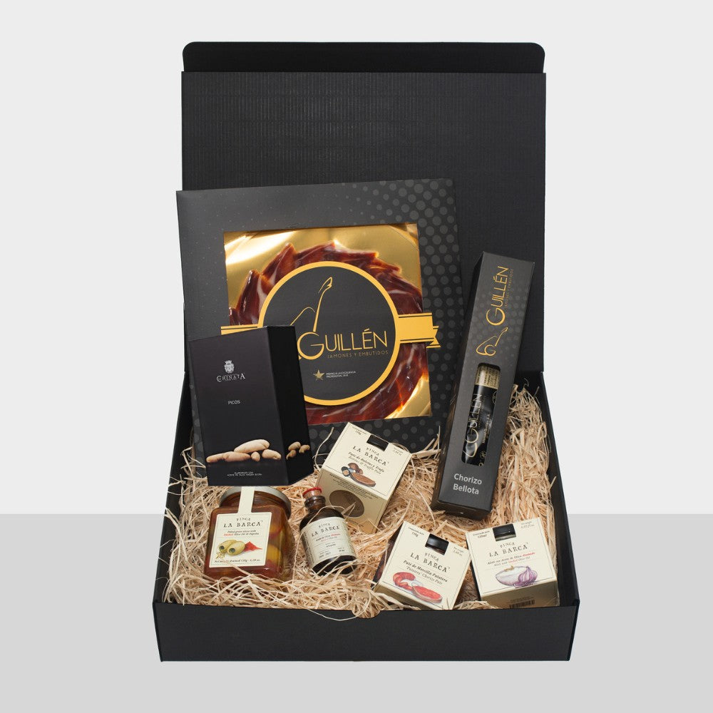Iberico Package - Jamón, Chorizo, Picos, Olive Oil, Olives, Aioli and Patés