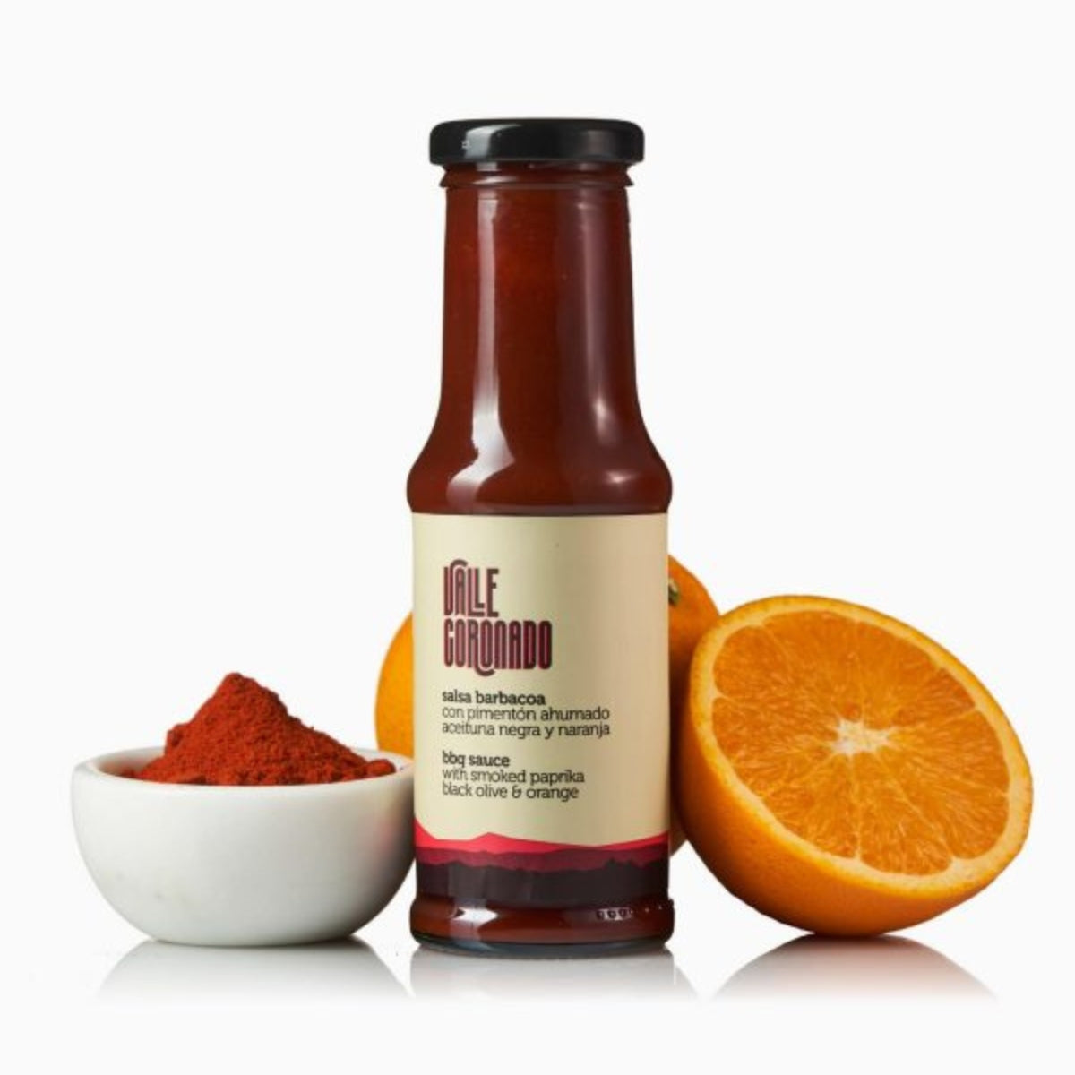 Salsa Barbacoa (BBQ) met Gerookte Paprika, Olijf &amp; Sinaasappel