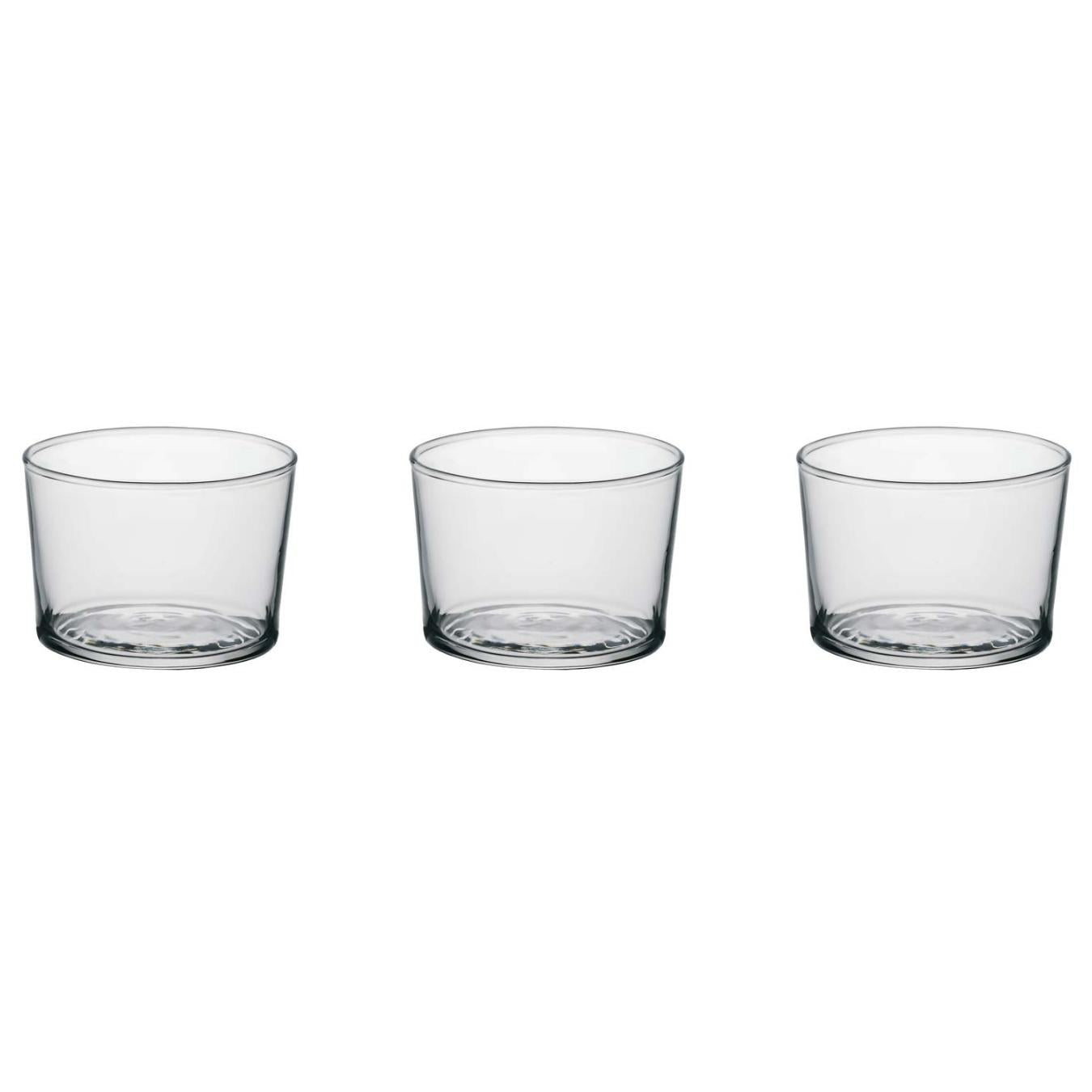 Bormioli Rocco Glass Bodega Tumbler - set of 3